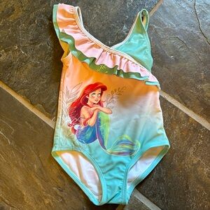 Disney swimsuit Ariel little mermaid 4t